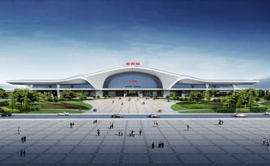 美輪美奐！杭臺(tái)高鐵紹興段站點(diǎn)驚艷亮相 貫通臺(tái)州新動(dòng)脈